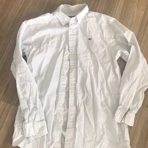 Vineyard vines boys dress shirt size large